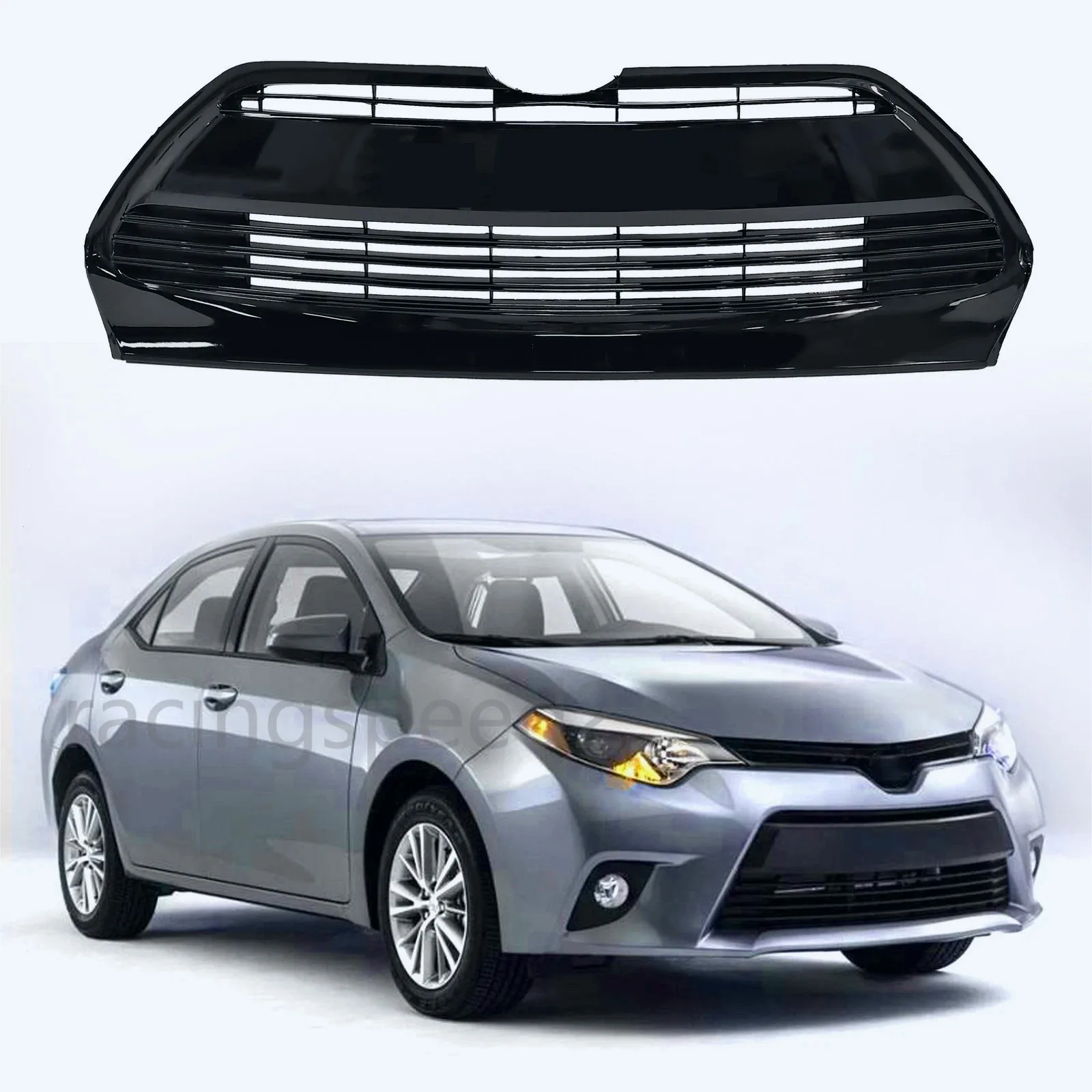 

For Toyota Corolla LE XLE CE 2017- 2019 TO1036170 Lower Front Bumper Mesh Grille