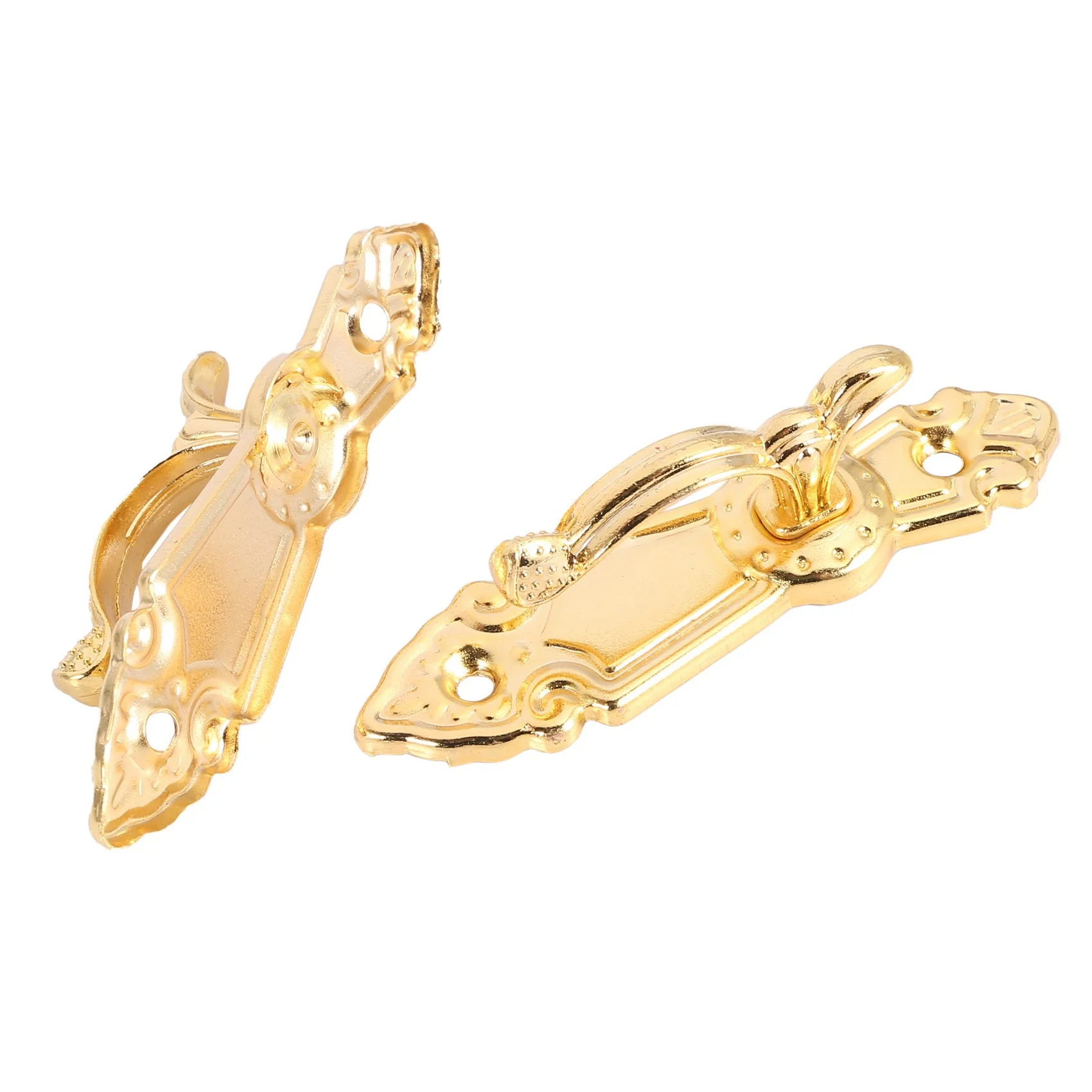 

ABGR-Screw Mount Curtain Tassel Tie Back Tieback Wall Hooks 6PCS Gold Tone