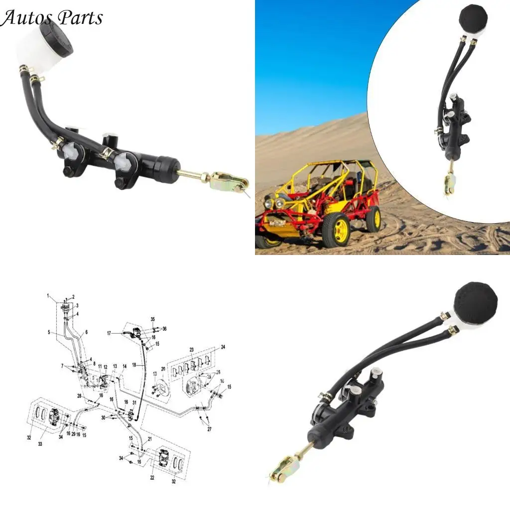 

57BA Cylinder Pedal Brake for CF800 800CC ATV Replace 7020-080110