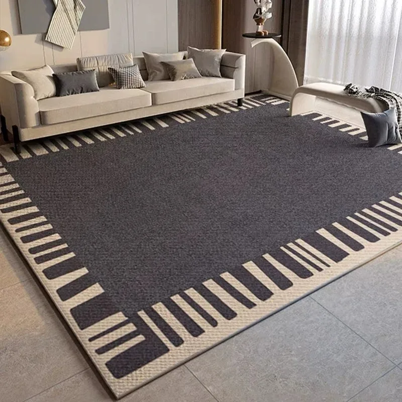 Carpet for Living Room Stain-resistant Durable Wear-resistant Floor Mat Luxury Striped Rug Large Size Home Decor Rugs Alfombra