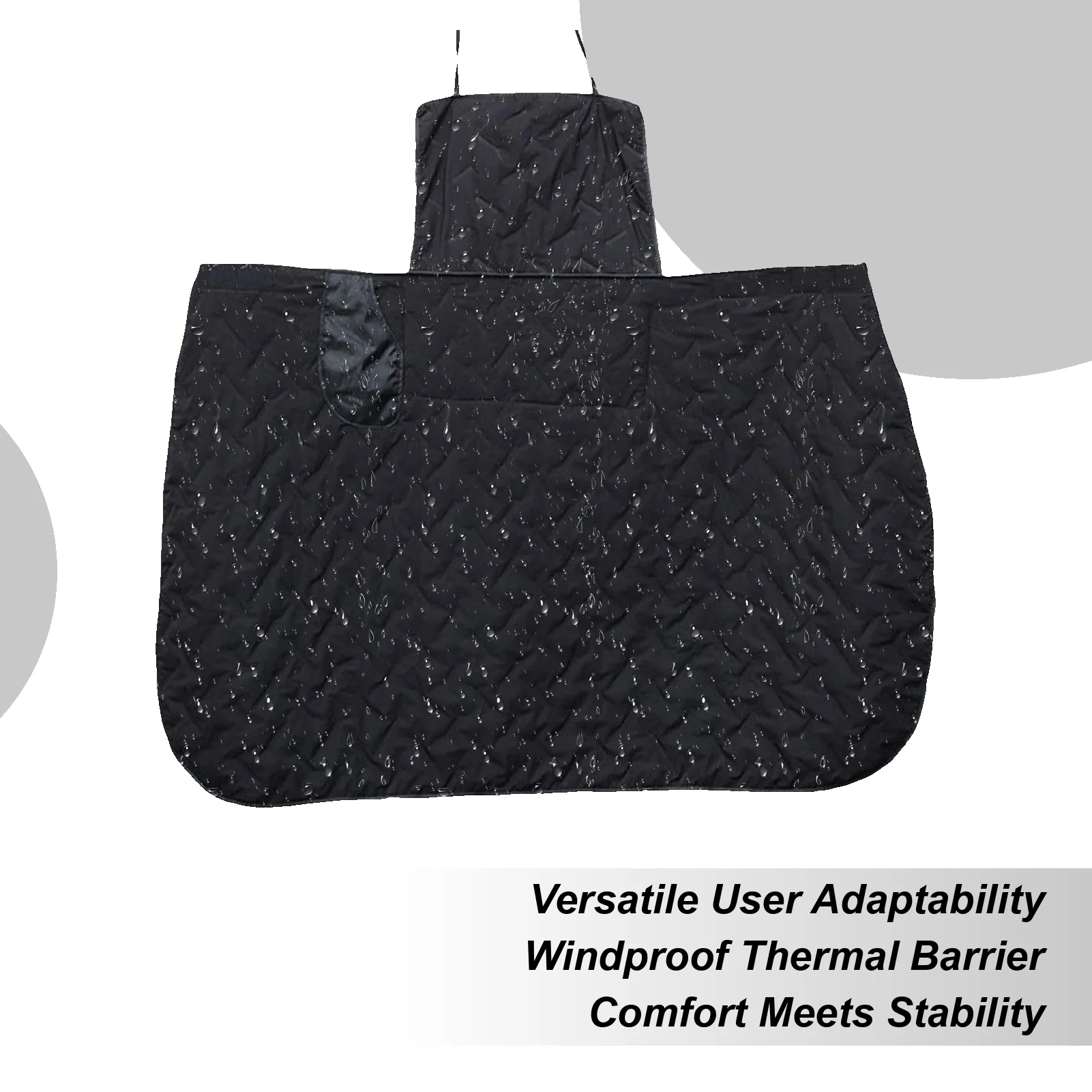 

Фартук для скутера, ветрозащитный, водонепроницаемый, толстый, защита для ног, фартук для холодной погоды, фартук для электронного велосипеда, одеяло для зимнего вождения, снежный день, грязь