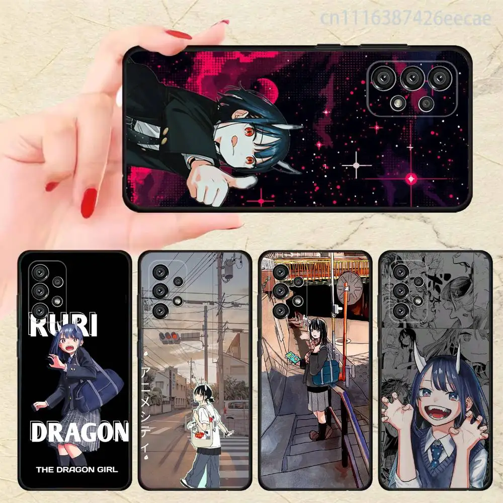 Anime Ruri Aoki Phone Case for Samsung Galaxy A20,21s,22,31,32,52,71,80,A91,5G Colorful Cover Smartphone Pretty