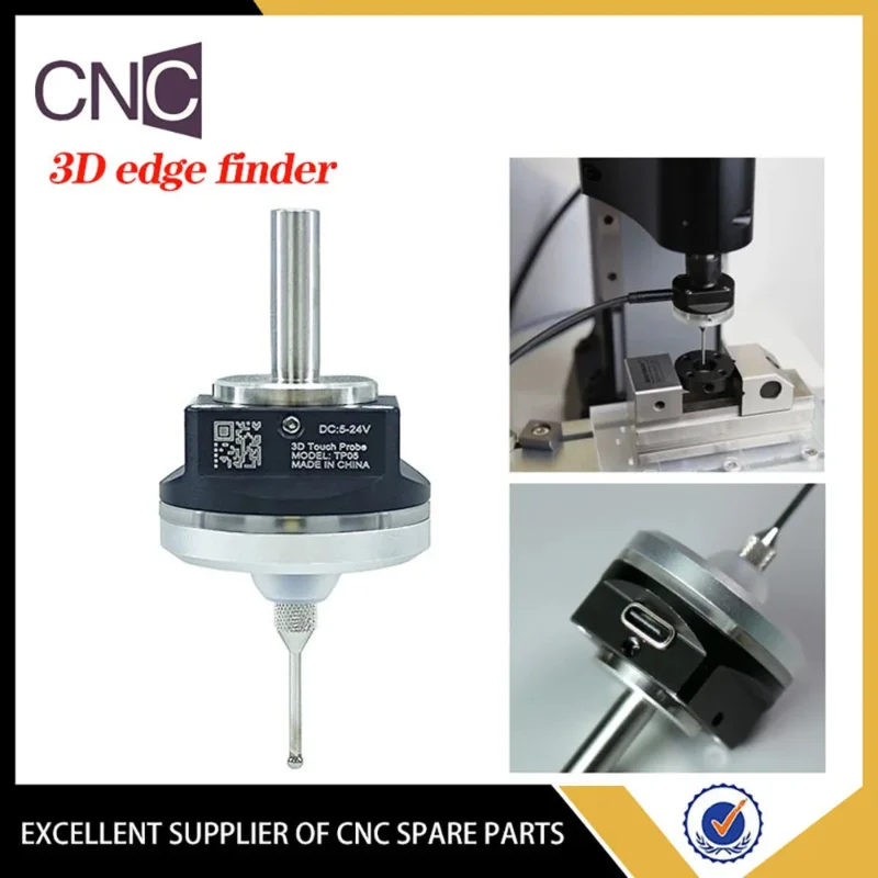 New latest V5 anti-roll 3D Touch edge finder finds center of the desktop CNC probe compatible with mach3 and grbl