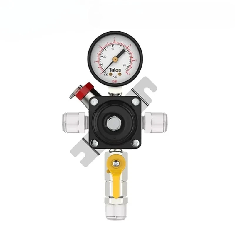 B-e-e-r machine accessories, gas cylinder, pressure gauge, secondary pressure reducing valve, gas strap, quick plug