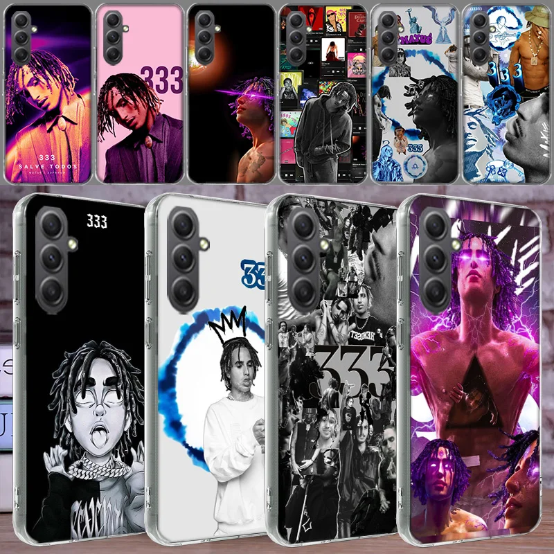 Rapper Matue 333 Album Phone Case for Samsung A16 A26 A36 A56 A17 A37 A57 A07 A06 A02S A03 A04S A05S Galaxy Note 20 10 A50S A71