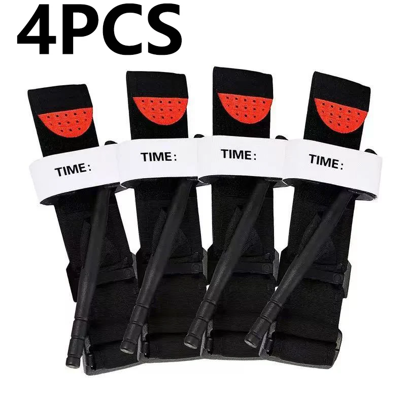 4pcs Tourniquet Survival Tactical Combat Tourniquets Spinning Medical Emergency Belt Outdoor Camping Exploration