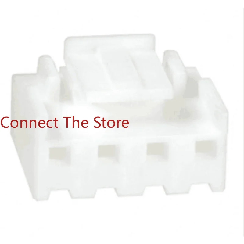 10PCS Connector 1-1123722-4 Rubber Housing 4P 3.96MM Spacing Spot