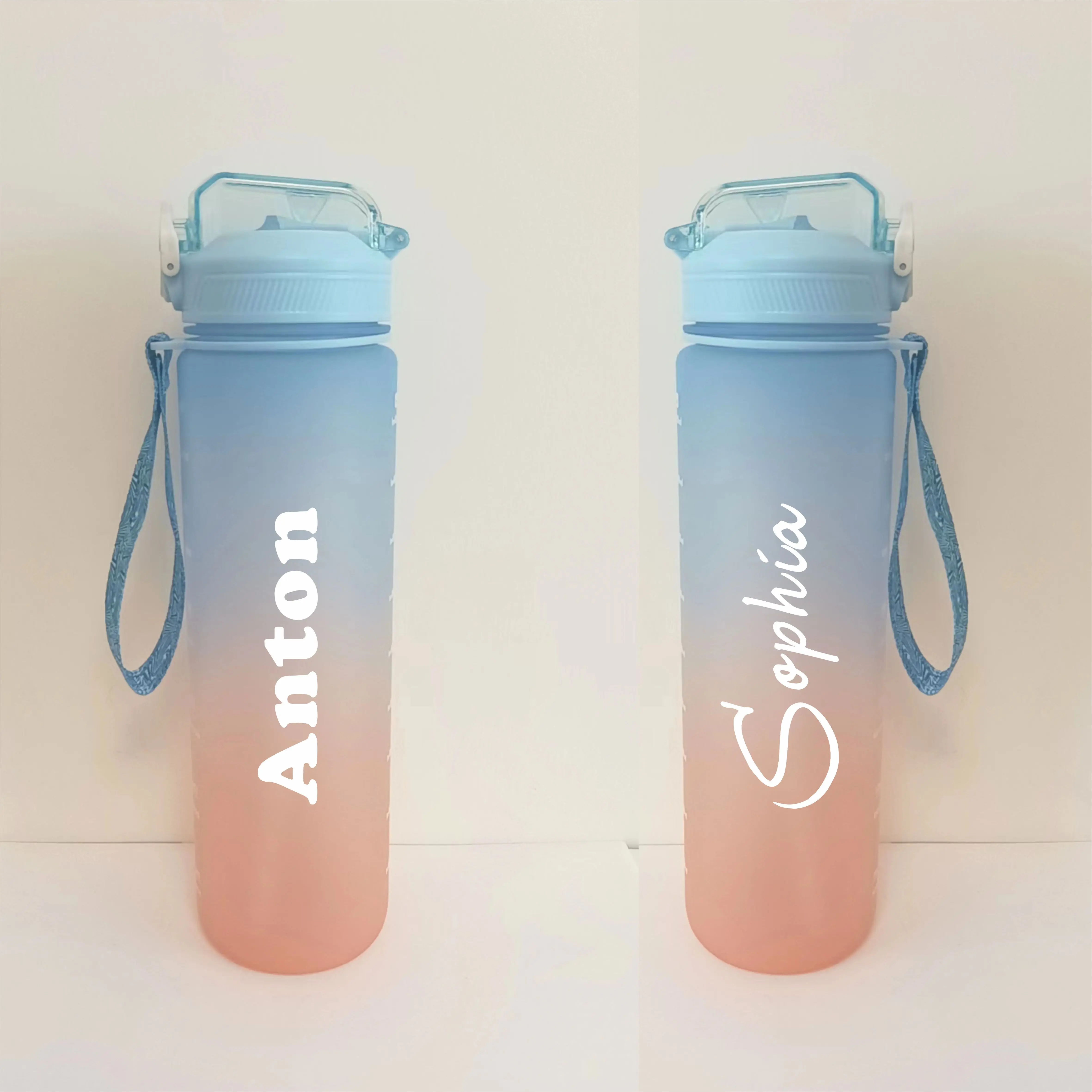 DIYカスタムロゴ名ストロードリンクボトル、ジュースコンテナ - Outdoor Sport Name のレビューと価格