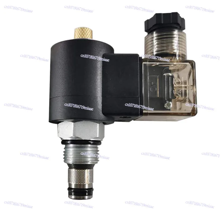 Hydraulic Threaded Solenoid Valve Cartridge Normally Closed V2068 Pressure Maintaining Valve