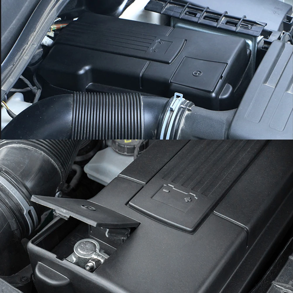 For Skoda Karoq Kodiaq Superb Octavia Mk3 SEAT Leon Mk3 Engine Battery Cover Positive Negative Electrode Dustproof Shell Cap