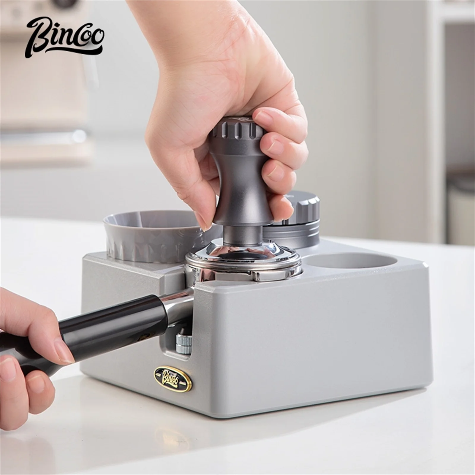 

Coffee Tamping Station Portafilter Holder 51MM 53MM 58MM ABS Organizer Stand Support Base Espresso Accessories Barista Tools Set