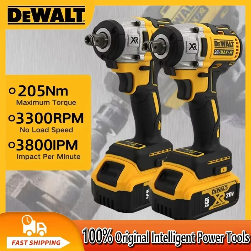 

Dewalt DCF880 3300RPM Brushless Impact Wrench High Torque Cordless Electric Wrench Tire Repair Tool 20V Rechargeable Power Tools