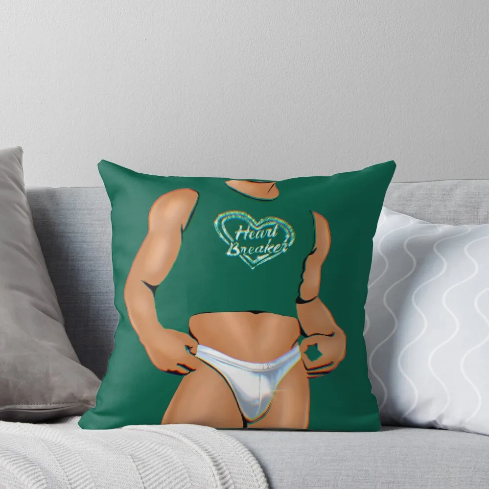 Heart Breaker Disco Thong Throw Pillow Pillow Case Cushion Cover Luxury pillow cover christmas