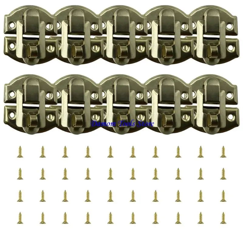 57BE Security Metal Latches Closures Hardware for Jewelry Furniture Restoration