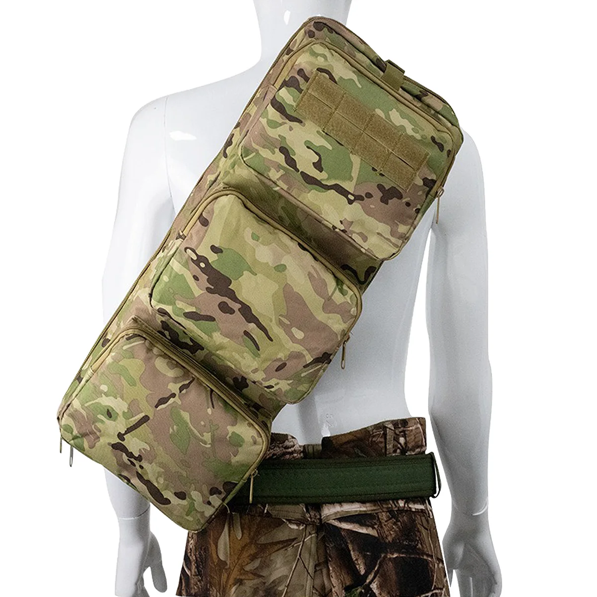 Multifunctional Tactical Gun Carry Bag Hunting Airsoft Backpack Hiking Fishing Camping Climbing Outdoor Sport Storage Pack