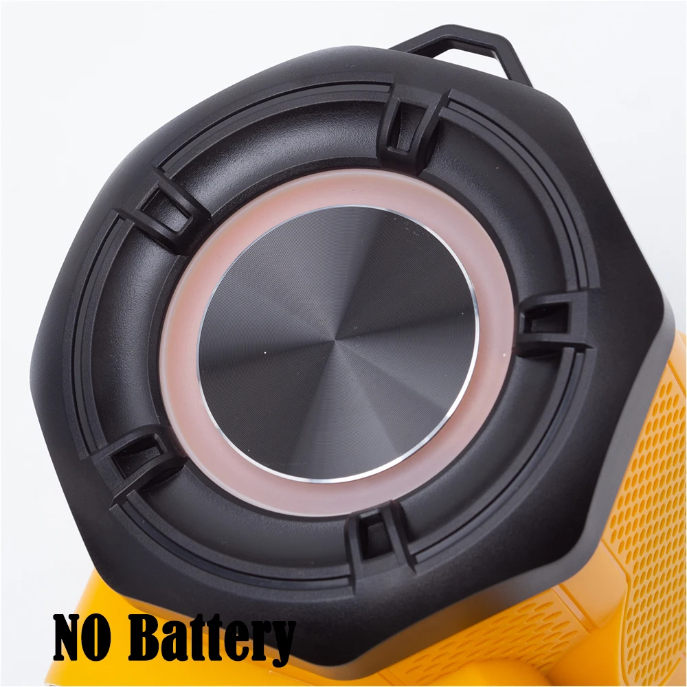 

Беспроводная Bluetooth-колонка для Lidl Parkside X20V, совместимая с литиевыми аккумуляторами DeWalt / Milwaukee / Makita, с портом USB Type-C для зарядки