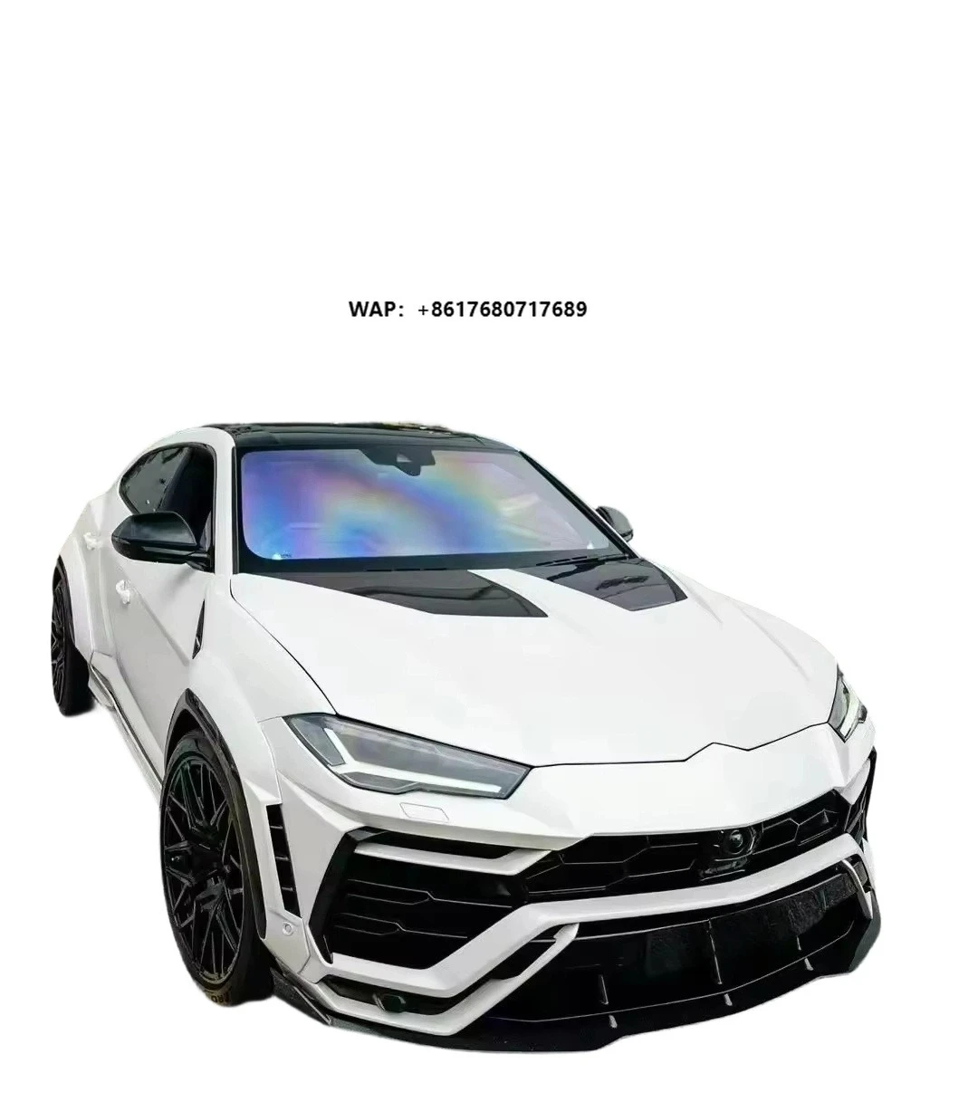 1016 Style Wide Body Kit for  Urus Carbon Fiber Body Kit Urus Carbon Fiber Front Lip Diffuser Spoiler Hood Wide-body