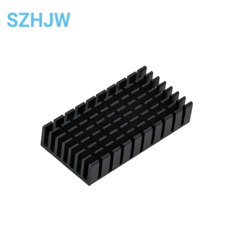 Heatsink Radiator Cooler Radiator 50x25x10MM High Quality Black Slot Heat Sink 