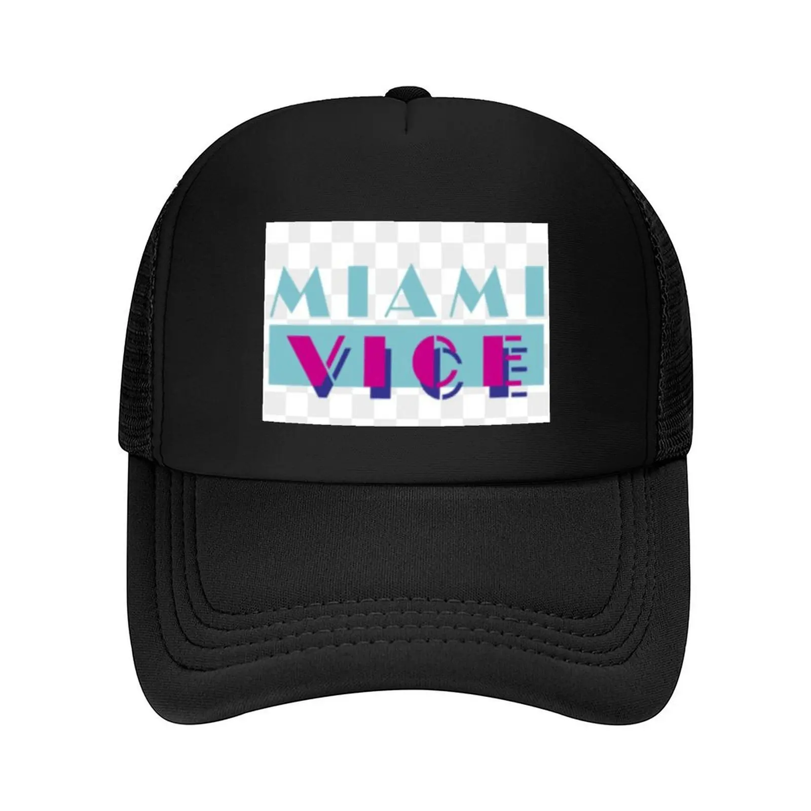 

miami vice theme logo Baseball Cap |-F-| fishing caps man Hat Luxury Brand Beach Ladies Men's