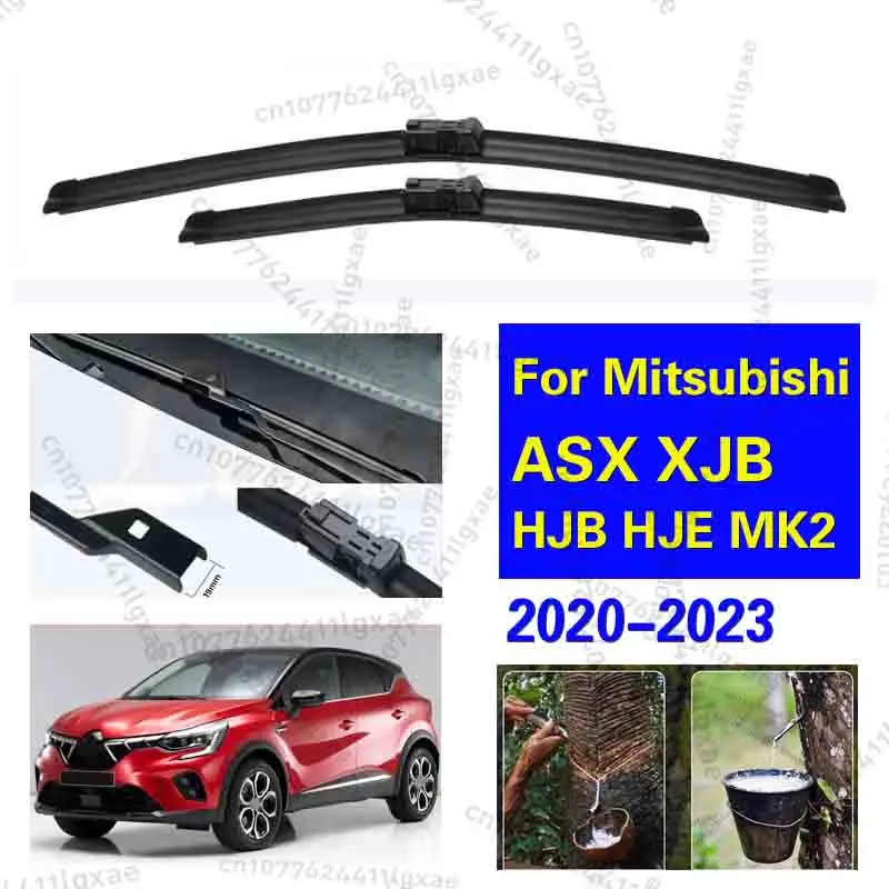 

Автомобильные передние щетки стеклоочистителя для Renault Captur Mitsubishi ASX XJB HJB HJE MK2 2020-2023 лобовое стекло, автоаксессуары 28 "+ 14"