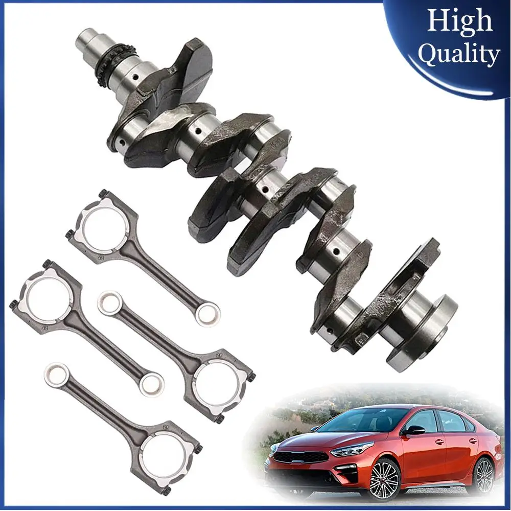 G4NA 623V6-2EH00 623V62EH00 Engine Crankshaft & Connecting Rod For Hyundai Tucson Elantra Kia Soul Forte Koup Optima 2.0L 12-19