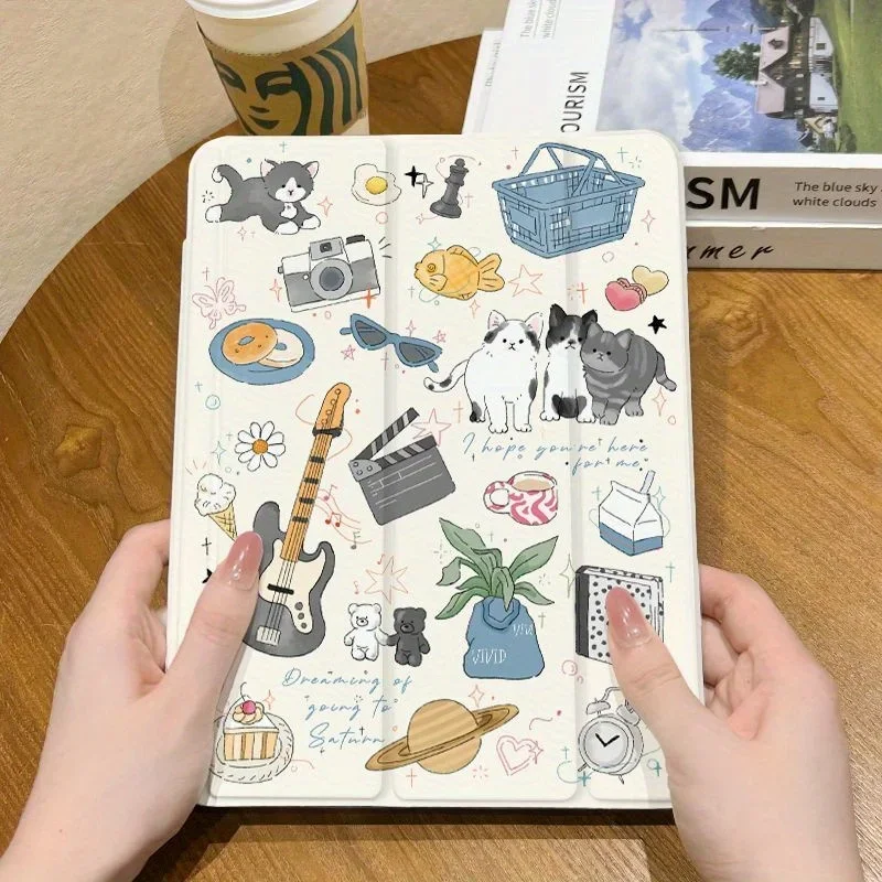Tablet Case For Samsung Tab S7 S8 S9 11 Plus S10 S9 12.4 inch Case Smart Cover For Tab A9 8.7