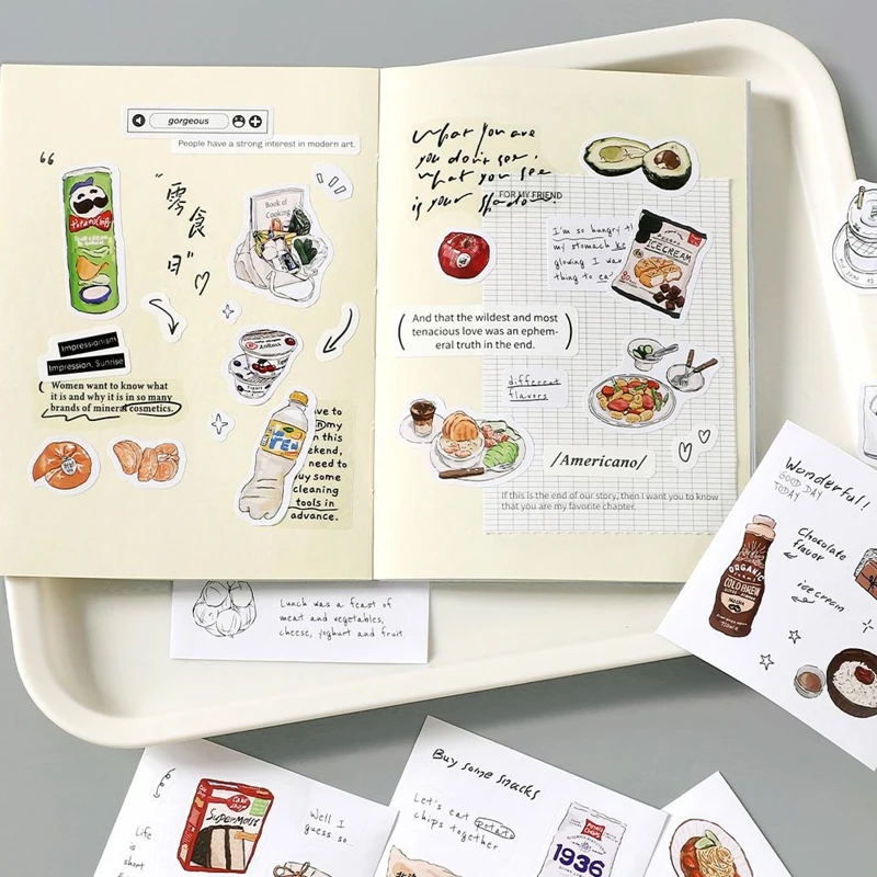 

50 шт./упак. наклейки для скрапбукинга, мягкие стикеры для творчества, материалы для DIY, фоторамок, альбомов, чехлов для телефонов, дневников, креативные наклейки