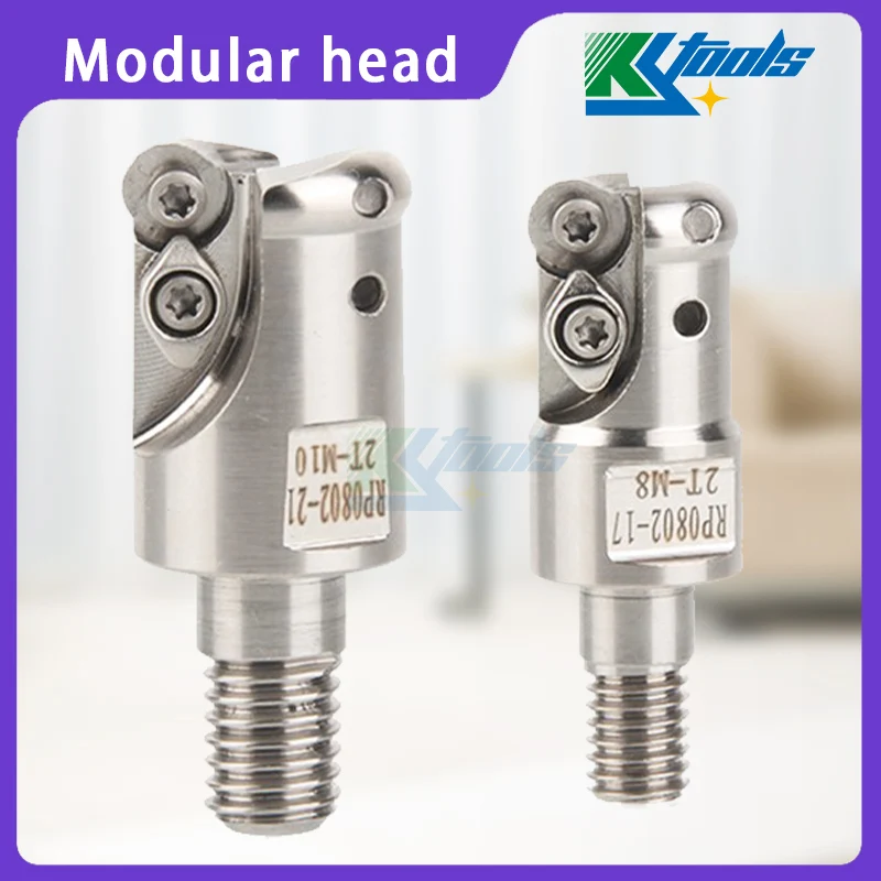 RD Modular head RP RD M5 M6 M8 M10 M12 M16 Anti-seismic Lock Tooth Thread Head Fit Inserts RDMW RPMT RDMT Thread cutter head