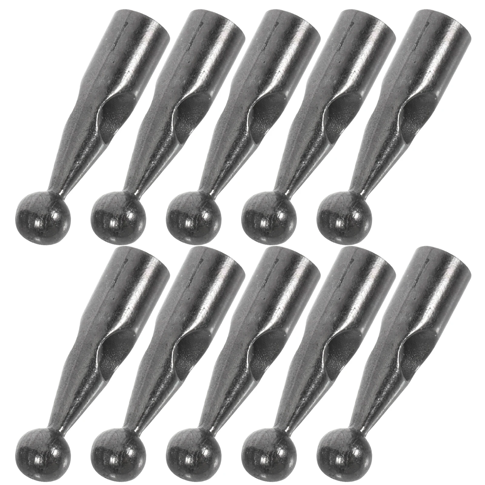 

10 Pcs Umbrella Bead Accessories 4mm Hole Metal Replacement Parts Repair Tail Beads Durable Stylish Compatible Various Umbrellas