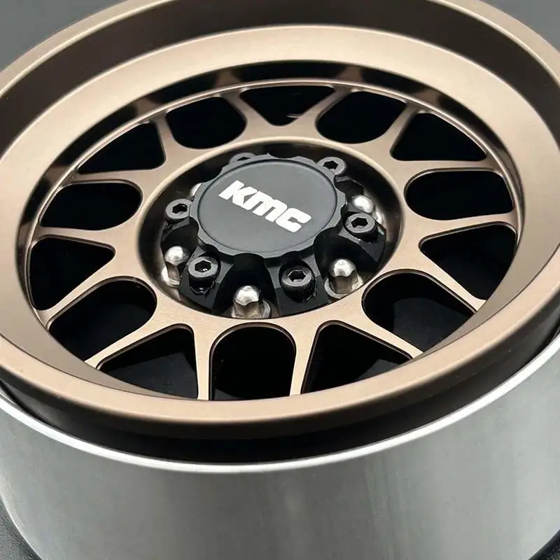 4Pcs 2.6-inch Metal Wheels for 1/10 RC Crawler Car Traxxas TRX4 Defender Bronco AXIAL SCX10 90046 D90 Upgrade Defender K10 Parts