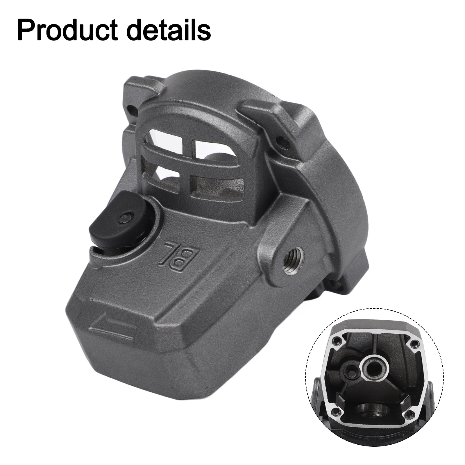 

For Tight Spaces Angle Grinder Head Lightweight Angle Grinder Housing Brushless Motor Compact Design Lightweight Build