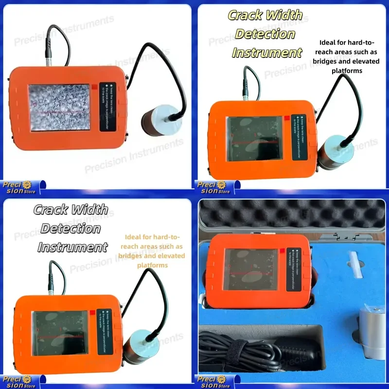 For Crack Width Tester Concrete Depth Gauge Non Destructive Testing Equipment Automotive Repair Tool Measurement Instrument