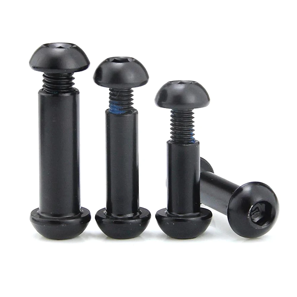 Kalosse M8X17-67MM Bike Rear Shock Screws Full Suspension Mountain Bike Bolts Carbon Steel Strong Screws