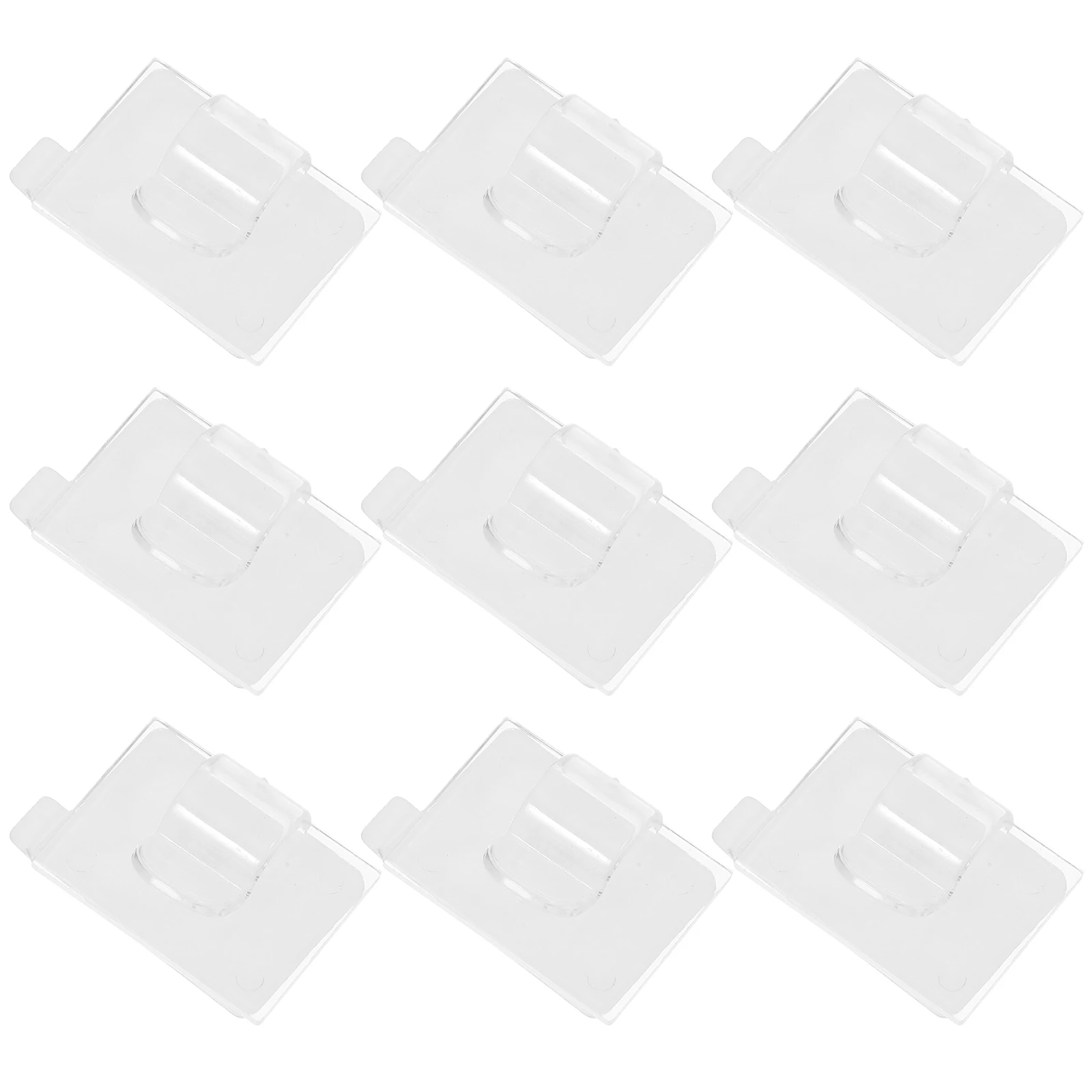 

10 Pcs Hanging Clamp Light Fixture Clips Gutter Hooks Outdoor Lights Christmas Pp for