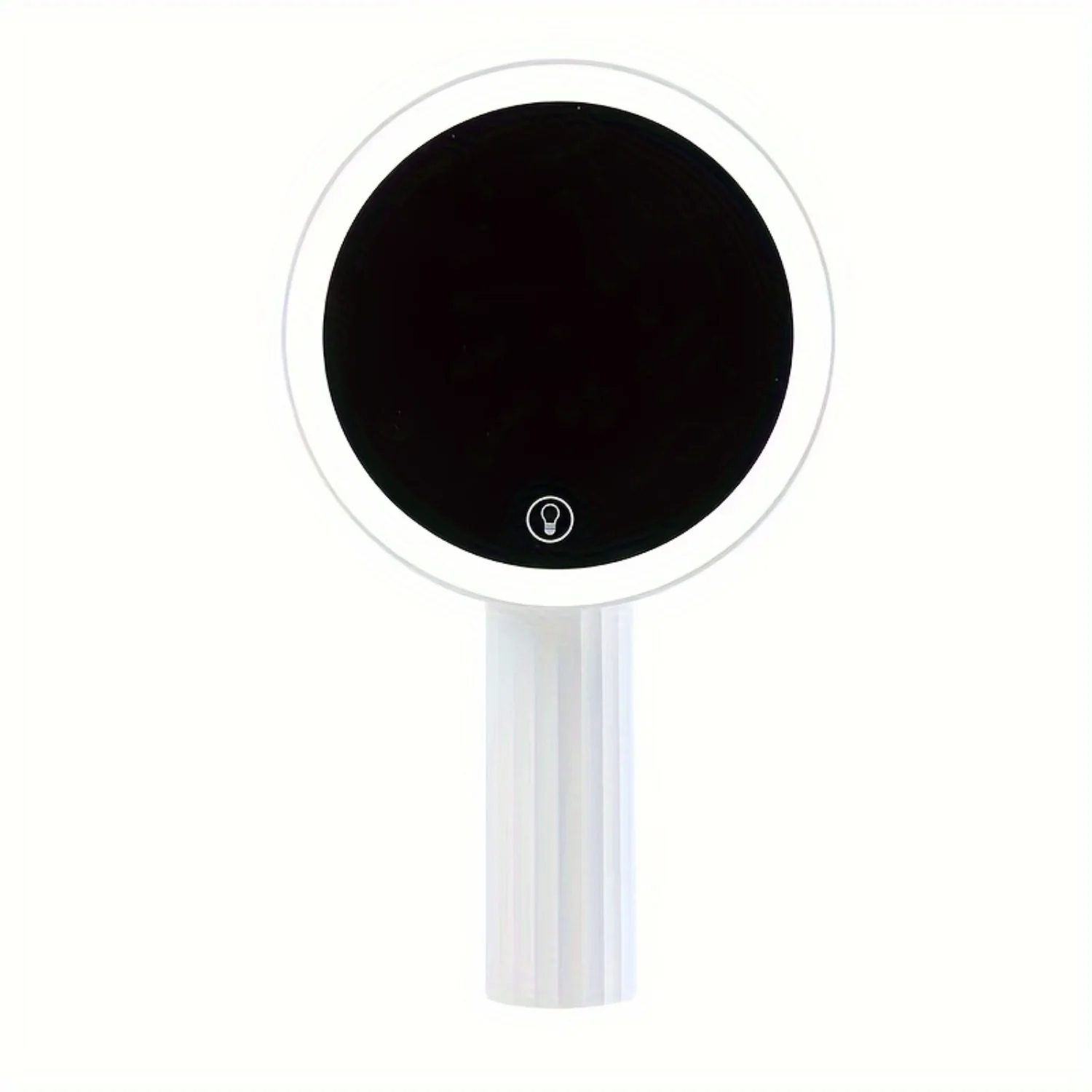 LED Makeup Mirror with Adjustable Brightness & Screen Switch, Durable Tabletop Beauty Mirror