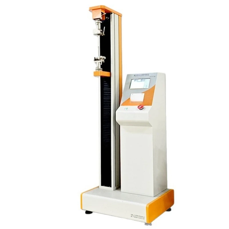 Touch screen plastic film tensile strength tester, rubber tensile testing machine floor tensile tester