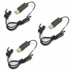 SYMA-Cable de carga USB X23 X23W Z3, enchufe de Cable, cargador de 3,7 V para batería de polímero de litio de RC Drone Quadcopter