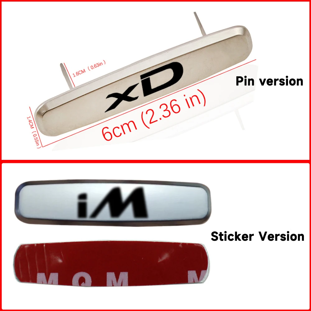 سيارة معدنية شعار مقعد ملصقات السيارات مكافحة ركلة وسادة الكلمة حصيرة شارة ل سليل iQ xA xB xD FR-S iA iM tC t2B bbX فيوز Hako