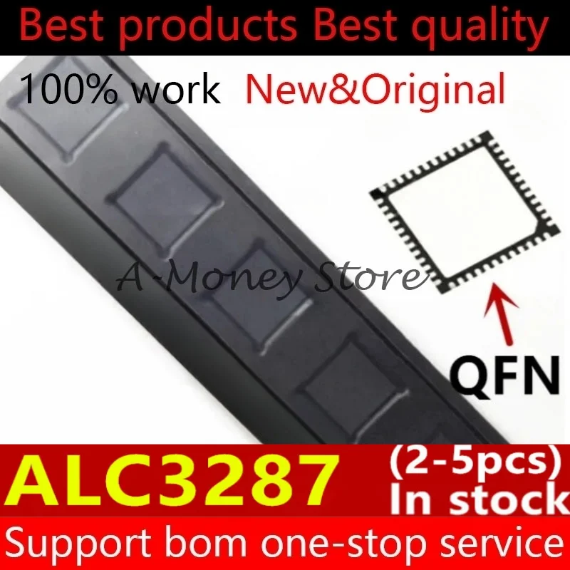 

(2-5pcs)ALC3287-CG ALC3287 QFN-48