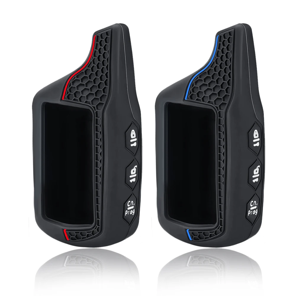 

1 Pcs Fit Starline B9 B6 A91 A61 Keychain Silicone Cover Key Case For Starline B91 Car Alarm Remote Controller LCD Transmitter