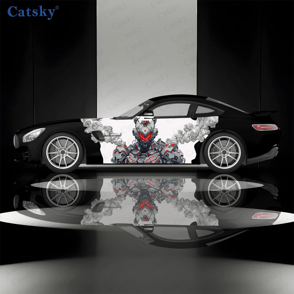 

Typical science fiction and mechanical design pattern stickers, vehicle body side decals, PVC (polyvinyl chloride) decorations,