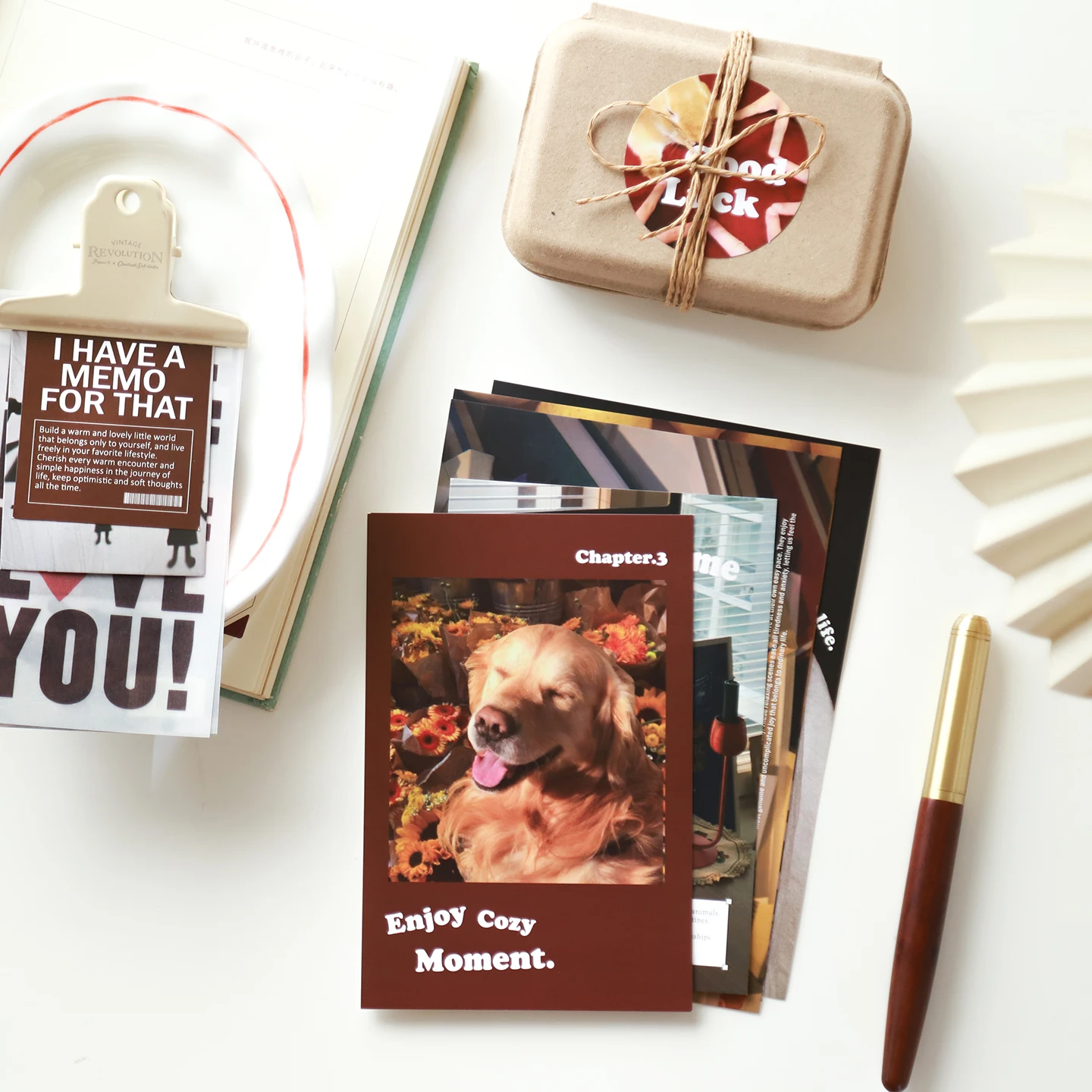 Fashion Magazine Korean-Style Instagram-Style Stickers with High-Value Characters and English Text DIY Salt-Style Journal Material Gift Pack