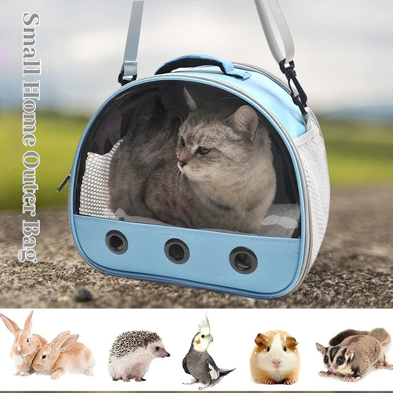 

Cross border rabbit takeaway bag hamster cage dragon cat hedgehog portable single shoulder crossbody bag pet bag going out