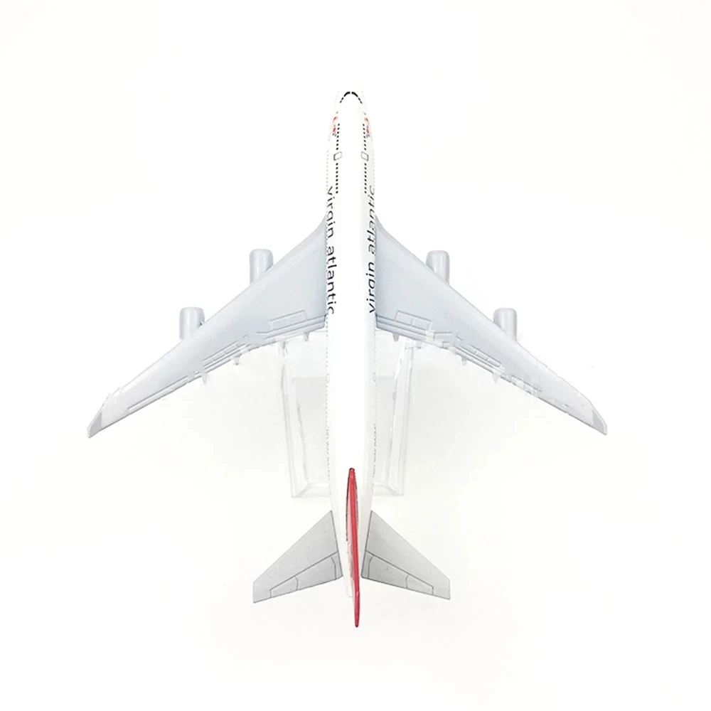 1/400 Scale Alloy Aircraft B747 Virgin Atlantic 16cm Plane Boeing 747 Model Toys Decoration Children Gift Collection