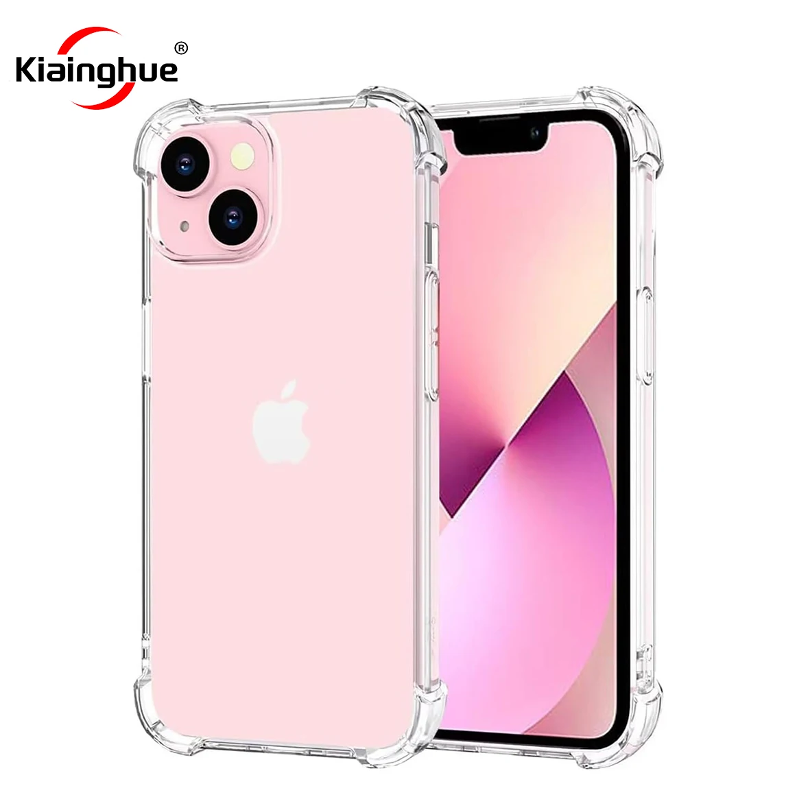 Luxury Shockproof Case For iPhone 15 14 13 12 11 Pro Max Ultra Thin Silicone Soft Clear Case For Apple 13 12 Mini 15 Plus Cover