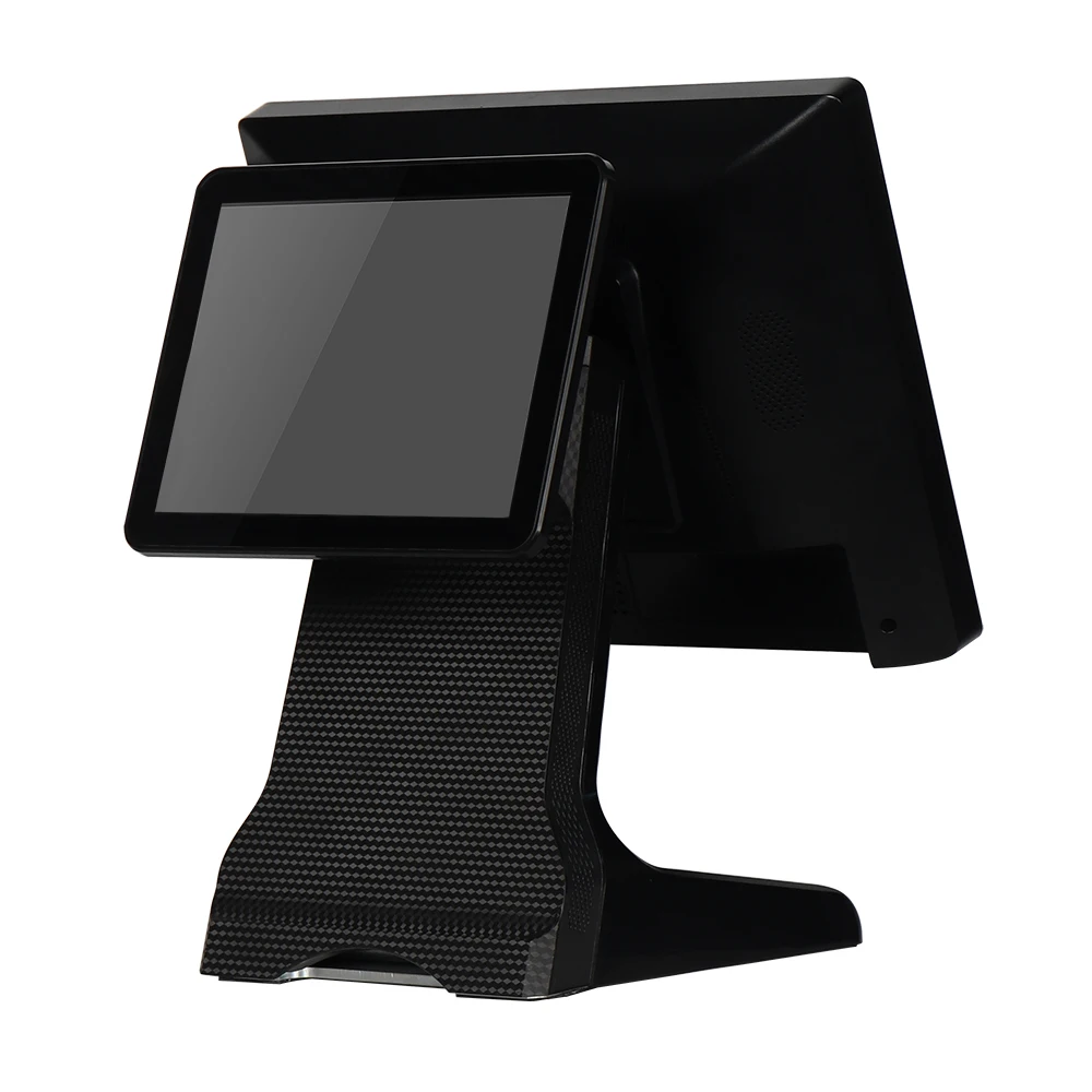 Imagem -05 - Capacitivo Touch Screen Cash Register Dual Screen Pos System Restaurante Retail Pos Tudo em um 15 Polegada