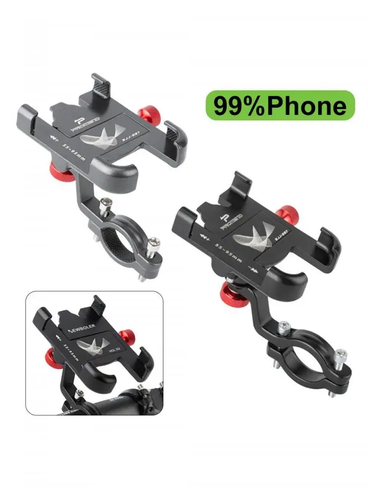AliExpress NVPONE MTB Phone Mount Stand Bike Mobile Phone Holder 360 Rotatable Aluminum Adjustable Bicycle Non-slip Cycling Bracke Accessories