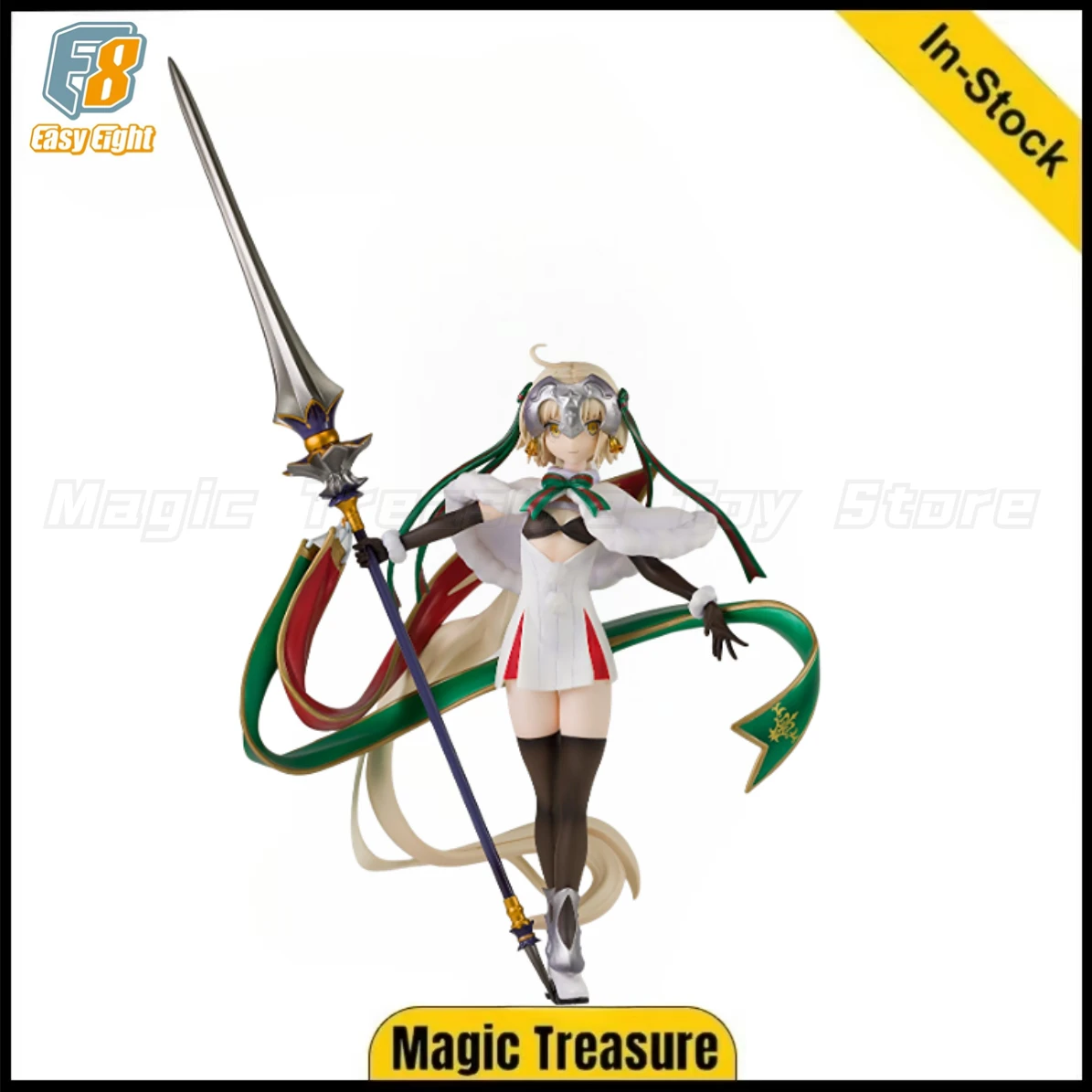

【В наличии】Оригинальный E8 Plusone Fate/Grand Order Jeanne D'Arc (Alter) Рождественская лилия Lancer масштаб 1/8 фигурка игрушка в подарок