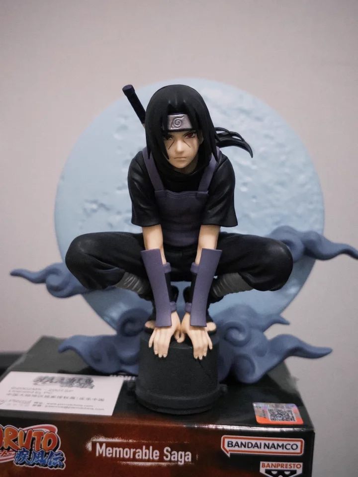 

Оригинальные фигурки BANDAI Naruto Anime Memorable Saga Special Uchiha Itachi, фигурки Наруто Шиппуден, модели из ПВХ, игрушки