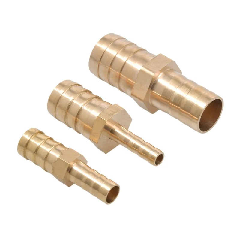 

3/4/5/6/8/10/12/13/14/16/19/25/32 мм шланговый штуцер, латунный прямой 2-ходовой фитинг, колючий редуктор, соединительная муфта
